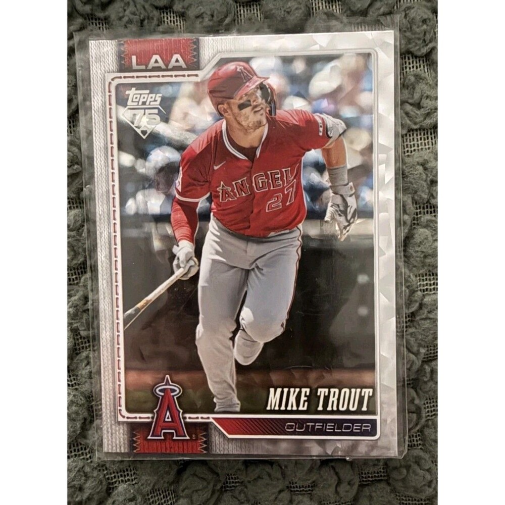 2026 Topps Series 1 - Mike Trout #350 Holographic